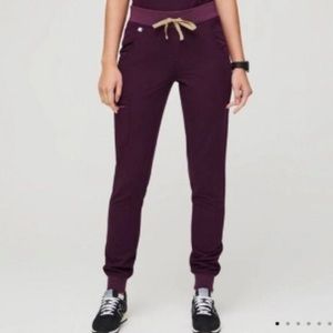 FIGS Technical Collection Zamora Deep Purple Venice Jogger Scrubs Size Medium